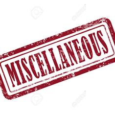 Miscellaneous