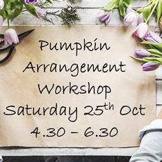 Pumpkin Arrangement - 25th Oct 2025