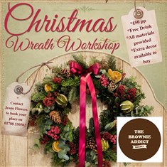 Brownie Addict Treats &amp; Christmas Wreath Making - 28th November